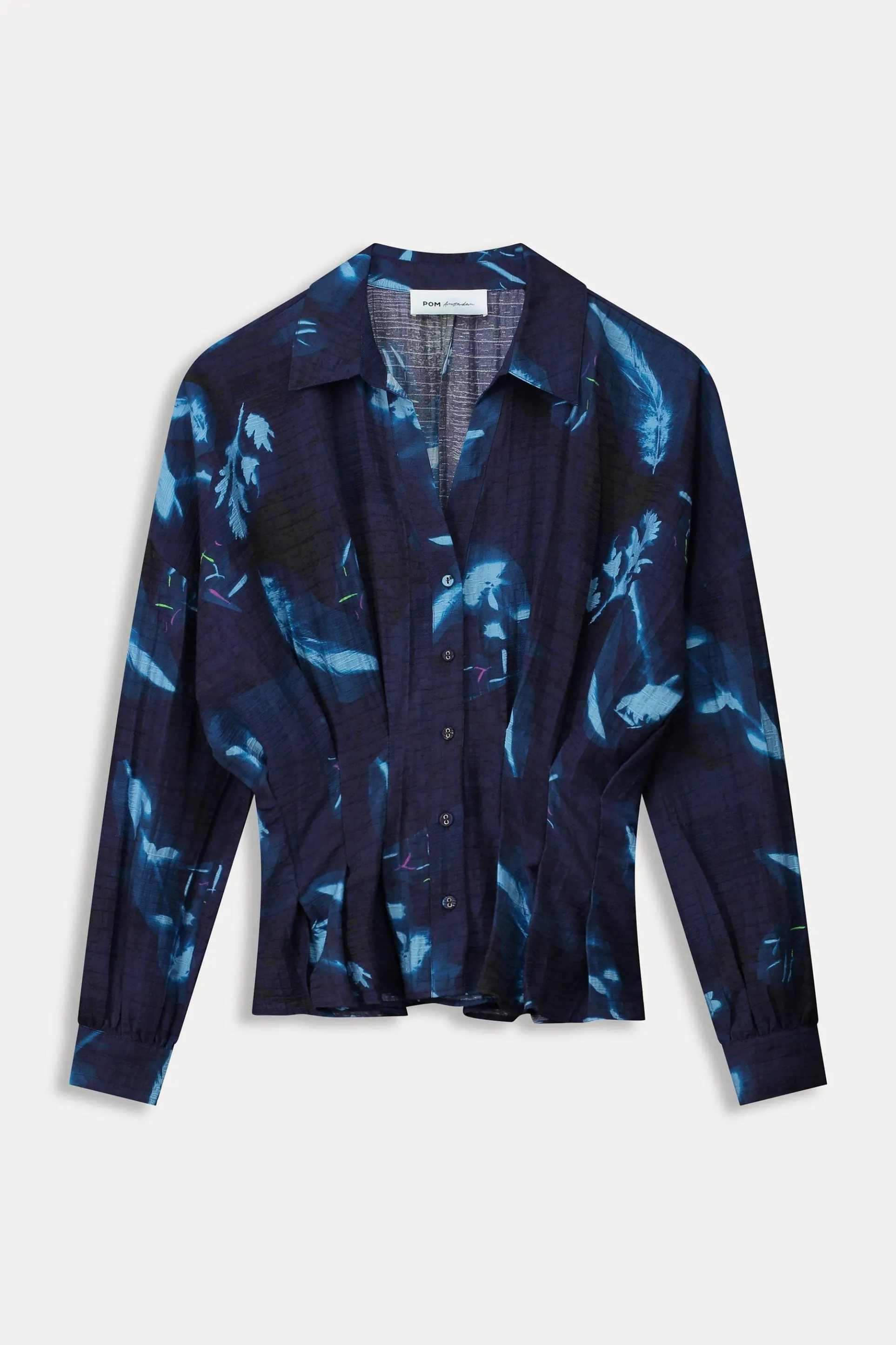 BLOUSE Feathers And Florals