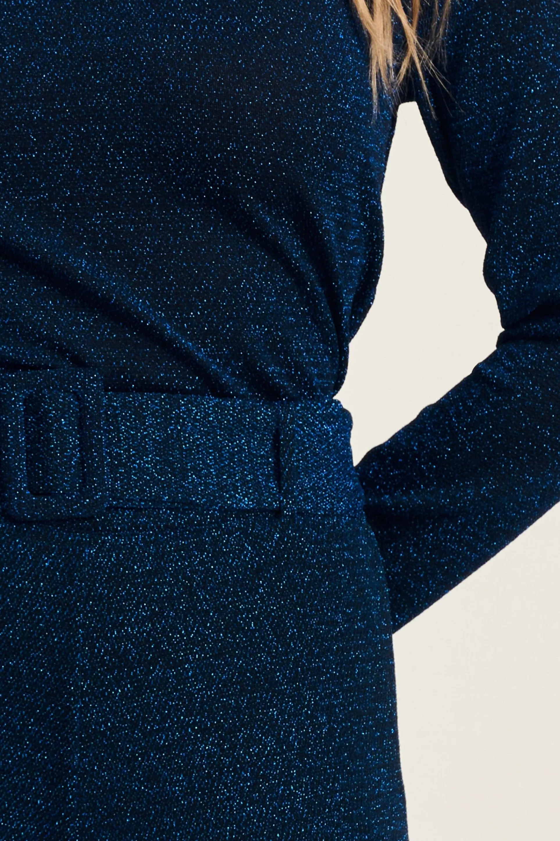 BROEK Festive Blue
