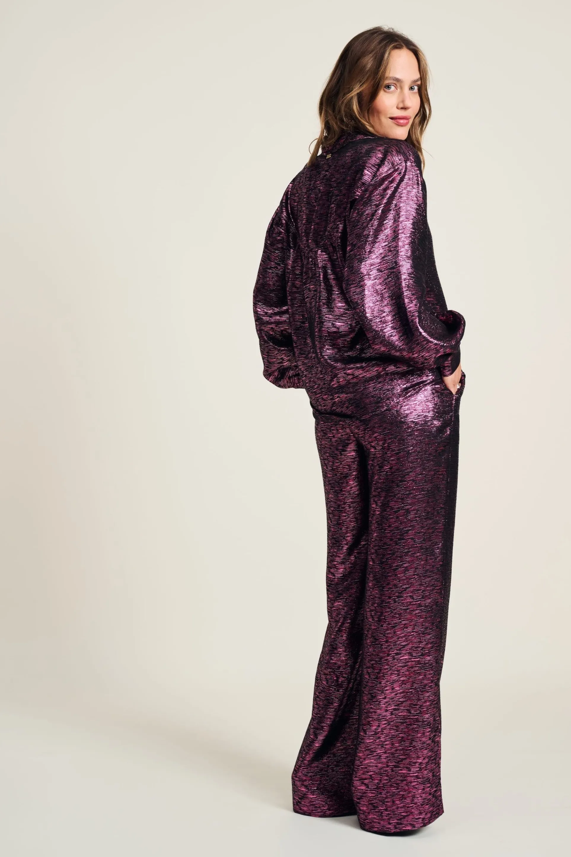BROEK Festive Pink