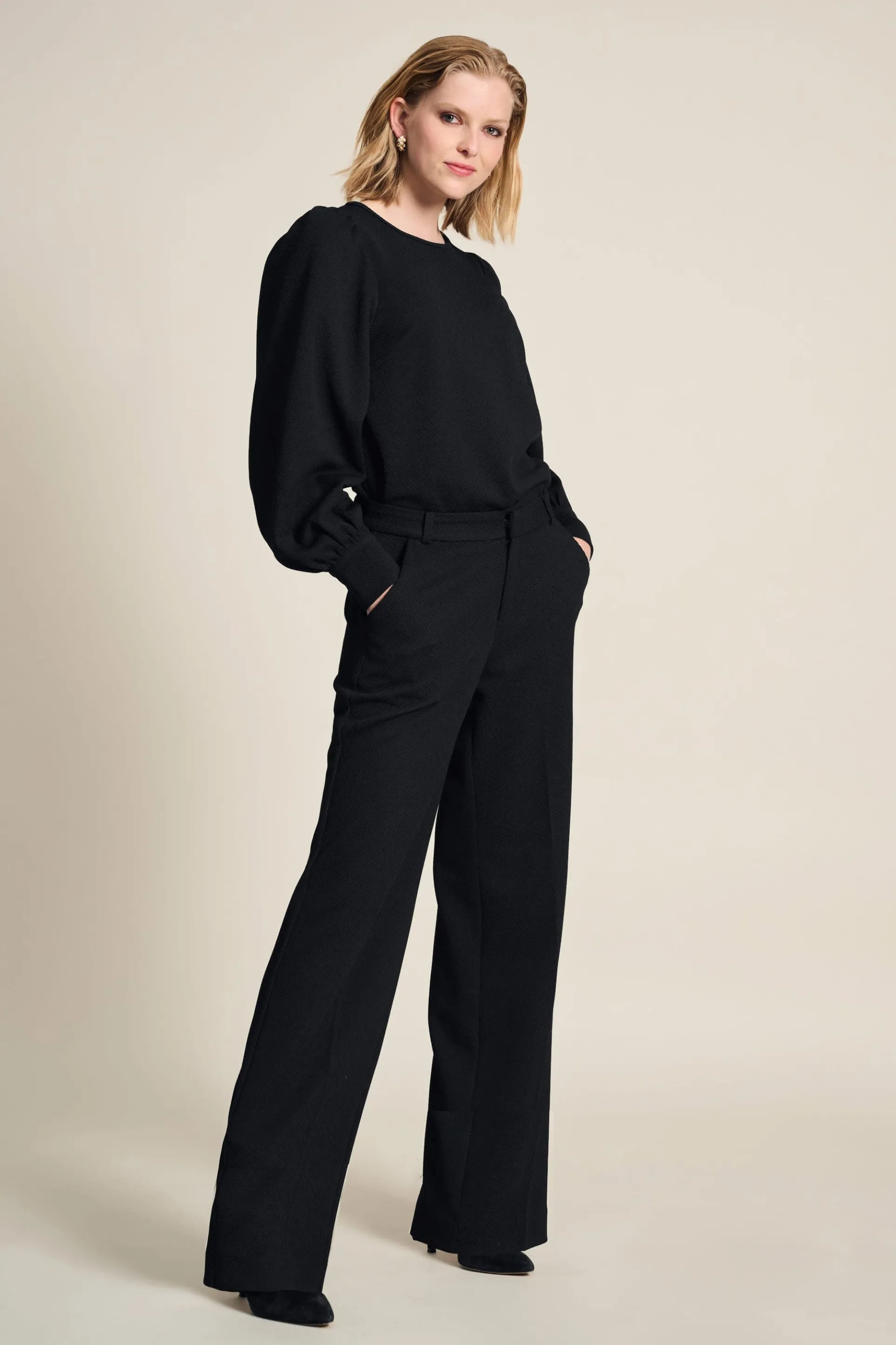 BROEK Lara Black