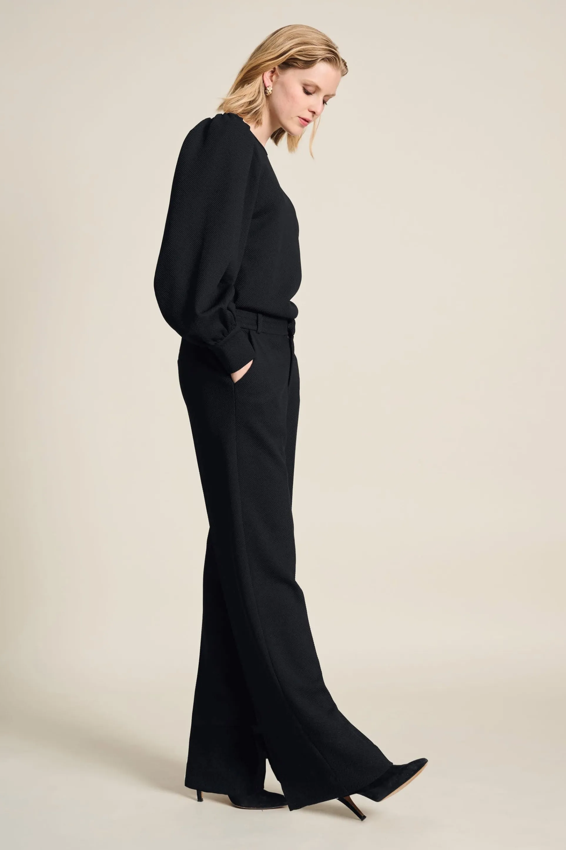BROEK Lara Black