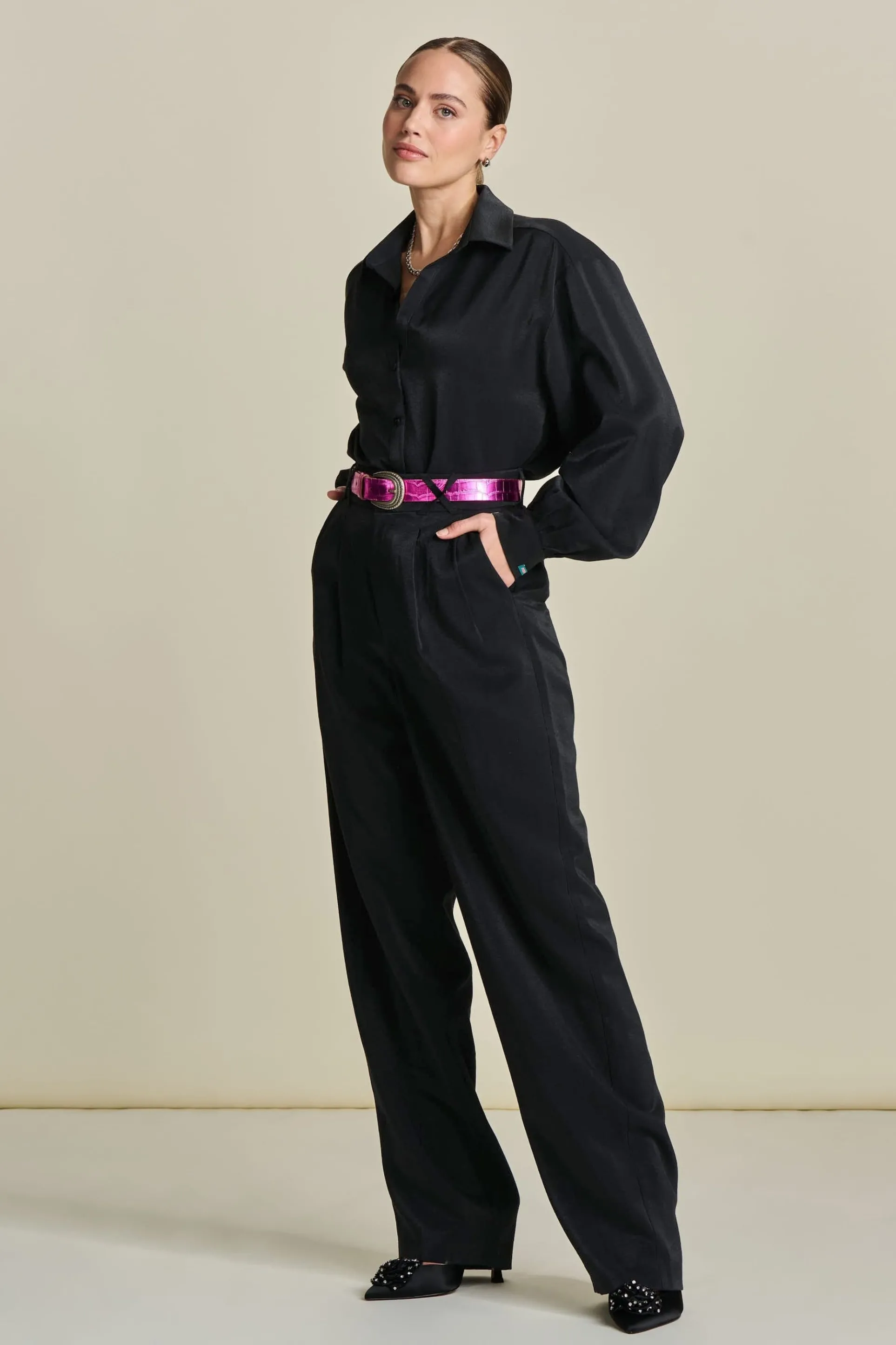 BROEK Shimmer Black