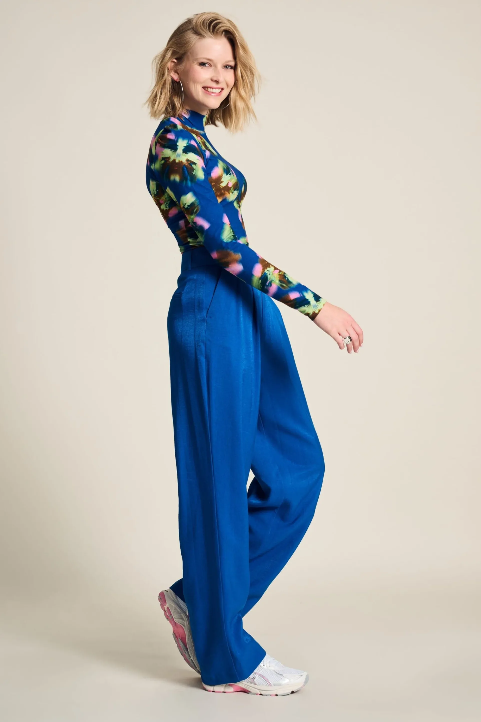 BROEK Shimmer Blue