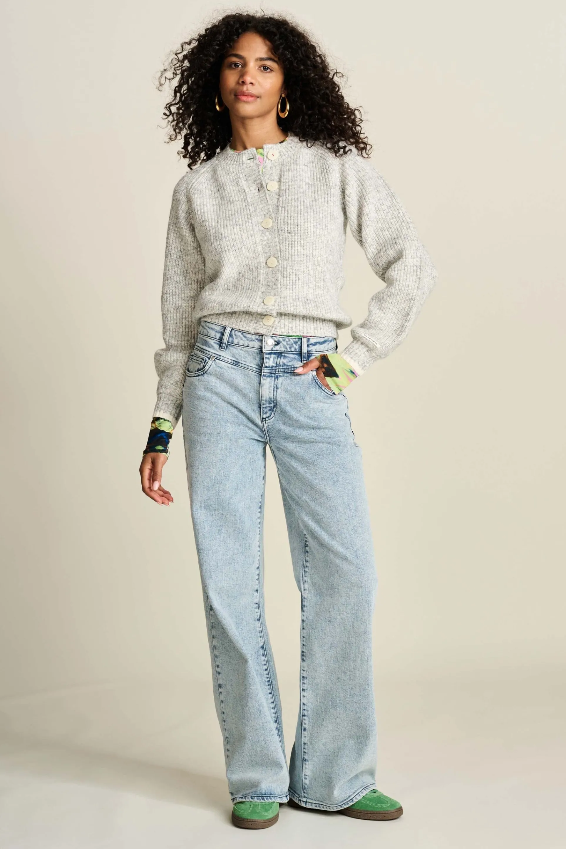 JEANS Wide Leg Light Blue